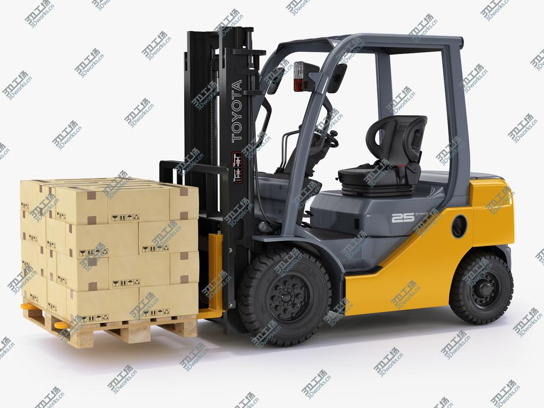 images/goods_img/20210113/Forklift Toyota 8FD25 and pallet set/1.jpg